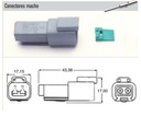 XBDT-04-2P CONECTOR MACHO 2 VIAS DT04 ESTANCO COMPLETO