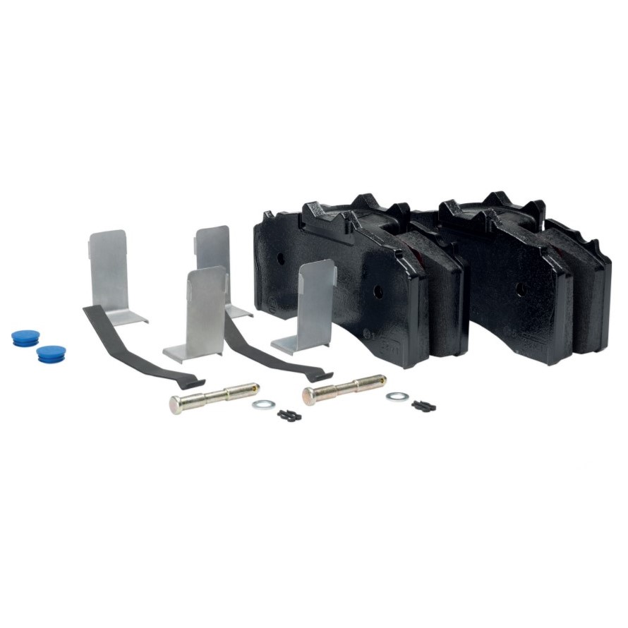 09.801.07.96.0 BPW KIT JUEGO 4 PASTILLAS DISCO LLANTA 22,5" PINZA TSB 4309