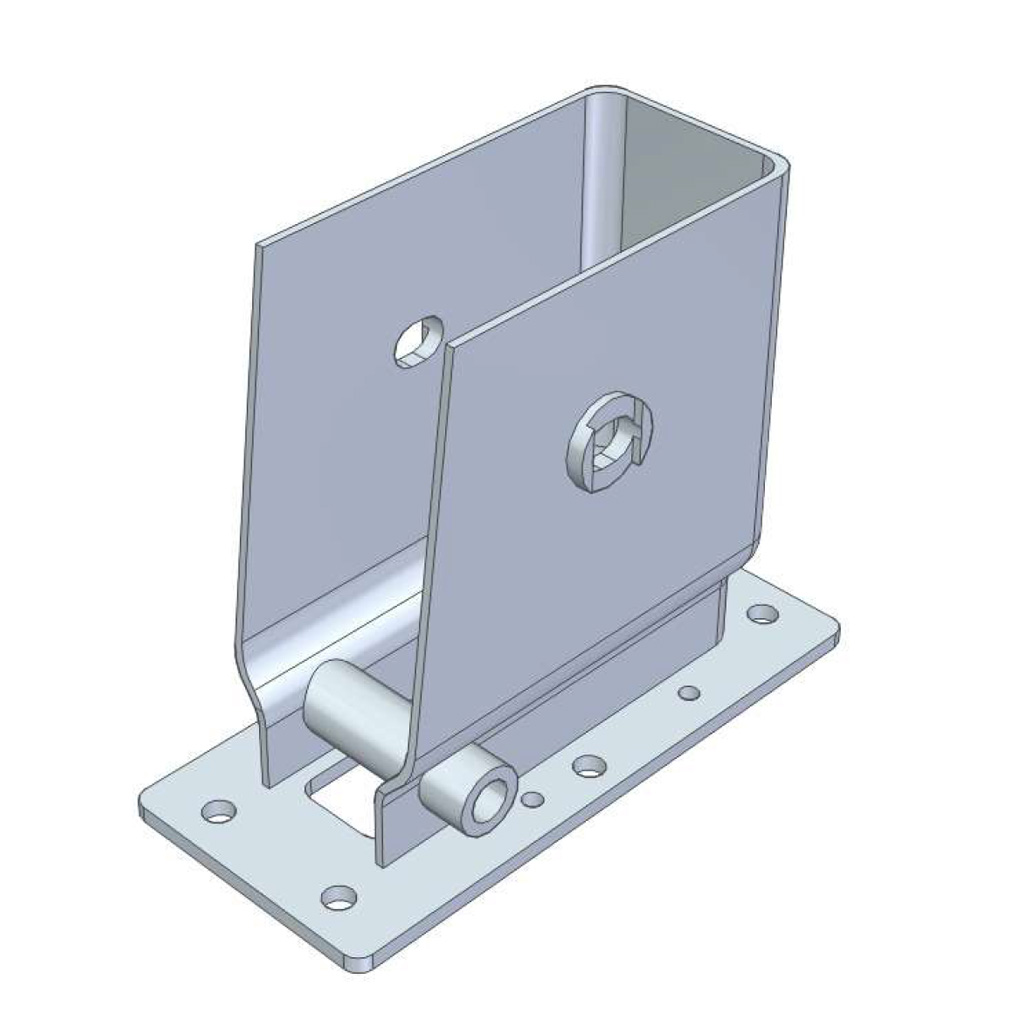 05.375.50.02.0 CONJUNTO BPW-ALITE SOPORTE ATORNILLABLE AC ST=205