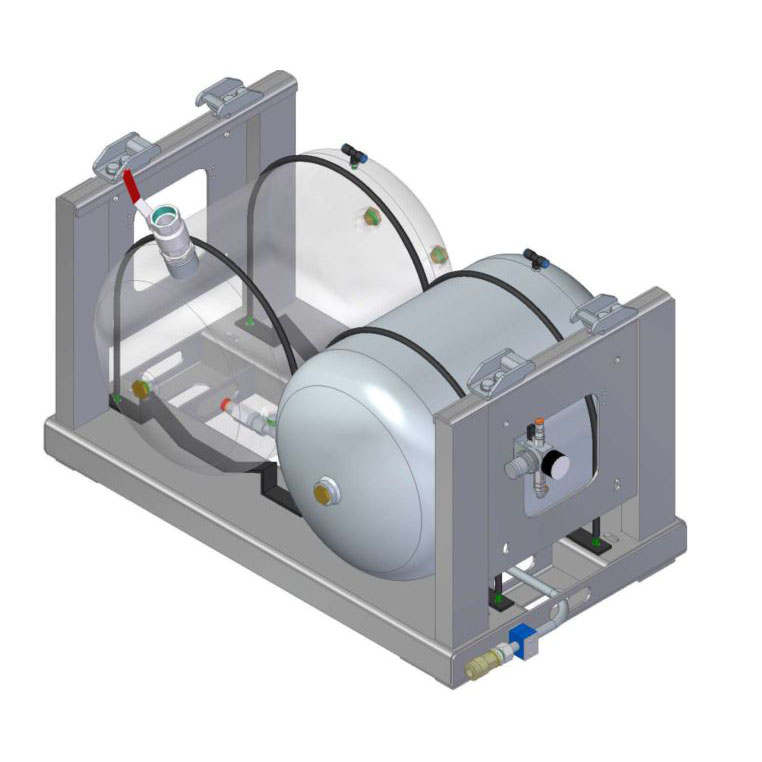 SISTEMA DE LAVADO A PRESIÓN INTEGRAL ALUMINIO ALITE 120 l CAPACIDAD