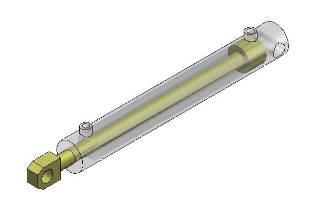 AL-TM001 HYDRAULIC CYLINDER BUTTERFLY ROOF 30-60/70-400