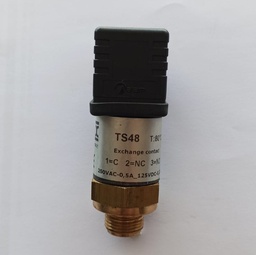 [002-004-K-001] TERMOSTATO FOX TS48.2 80 CONMUTADO BIMETALICO 3/8" 80ºC