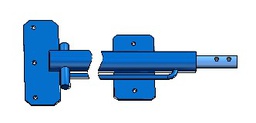 [002-006-1-004] AL-CS004 TC-001 CILINDRO PUERTA GUILLOTINA SUPERIOR PISO MOVIL ALITE LP ESTANCO