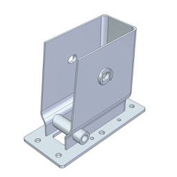 [029-003-2-001] 05.375.50.02.0 CONJUNTO BPW-ALITE SOPORTE ATORNILLABLE AC ST=205