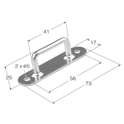 [008-003-051] PRECINTO TIR RECTANGULAR GH-13