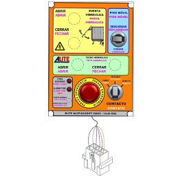 [013-010-07-001 ES-PT] PANEL PLACA BOTONERA ALITE PISO MÓVIL STD V2021 ES-PT