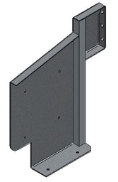 [009-006-063] SOPORTE IZQDA CAJÓN HERRAMIENTAS CÓNICO PARA SALVACICLISTAS