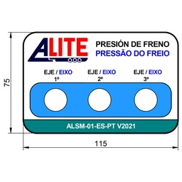 [046-001-1-106] ADHESIVO POLICARBONATO ALSM-01-ES-PT V2021 75x115mm 