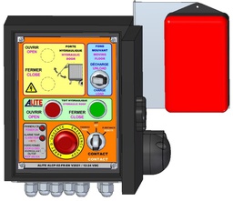 [ 013-010-04-002-FR-EN] COMPLETE ELECTRIC CONTROL BOX ASSEMBLY MF ALITE STD + TH + WIRE CONTROL + WIRELESS CONTROL FR-EN