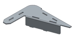 [009-003-1-261] CHAPA SUPERIOR REFUERZO INTERIOR FRONTAL IZQDA. V2021 PASAMANOS A=85 mm