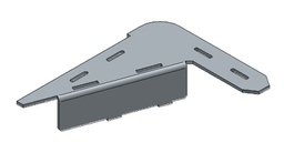 [009-003-1-262] CHAPA SUPERIOR REFUERZO INTERIOR FRONTAL DRCHA. V2021 PASAMANOS A=85 mm