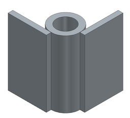 [009-011-2-095] SOPORTE TIPO CASQUILLO PARA ARQUILLOS SOBRE PASAMANOS 50, 75 ó 85 mm