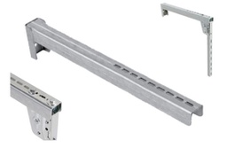 [009-001-313] DPL6 - ADAICO 1702059 SOPORTE HORIZONTAL REGULABLE ANTIEMPOTRAMIENTO LATERAL ACERO BRUTO R73