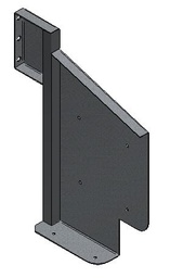 [009-006-065] SOPORTE IZQUIERDO CAJÓN HERRAMIENTAS VIGA 450 mm